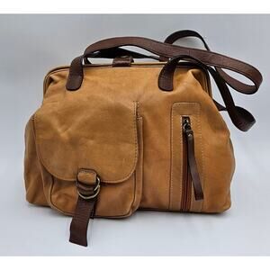 Sophia Visconti Women's Tan/Brown Leather Purse